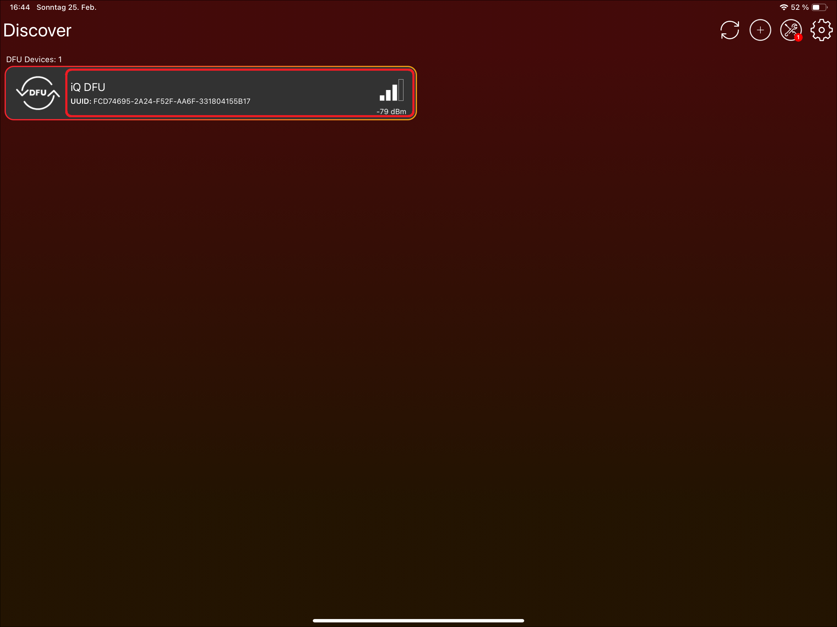 Vision Bootloader fixture